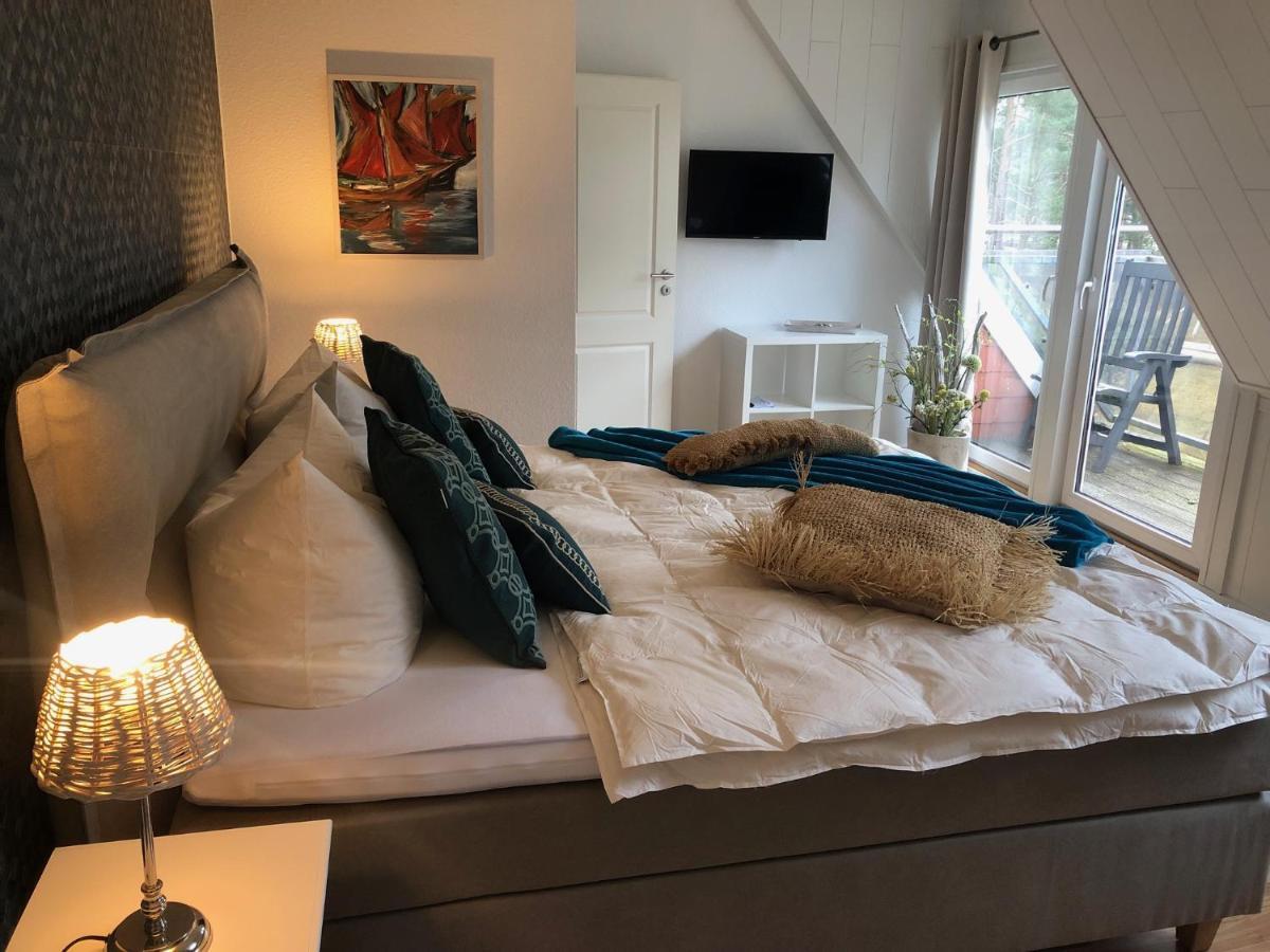 Romantisches Ferienhaus Boddenblick Mit Sauna Pruchten Zewnętrze zdjęcie